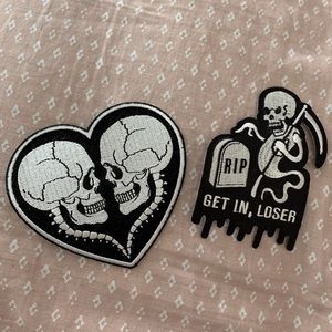 Iron on patches